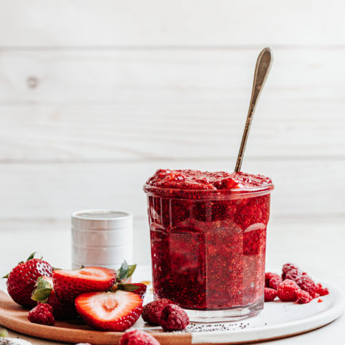 Homemade Berry Chia Jam (Quick + Easy!)